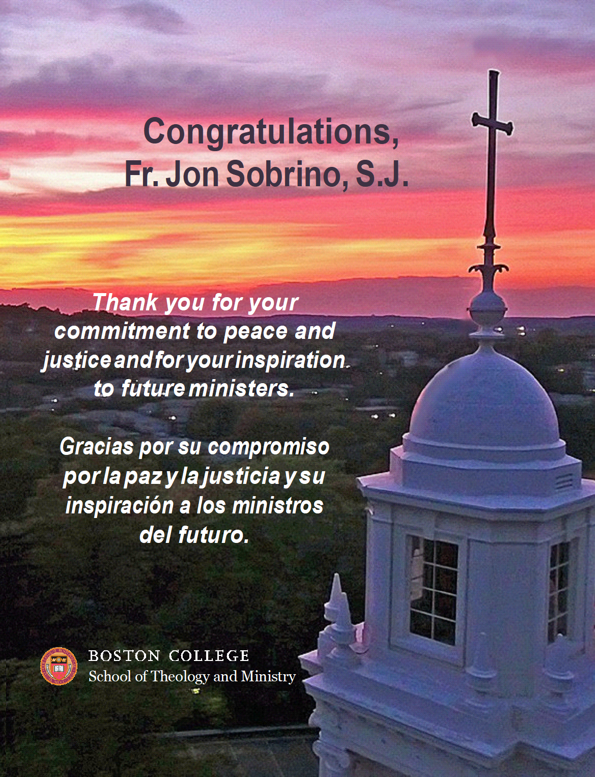 Join us in honoring Jean Stokan & Scott Wright